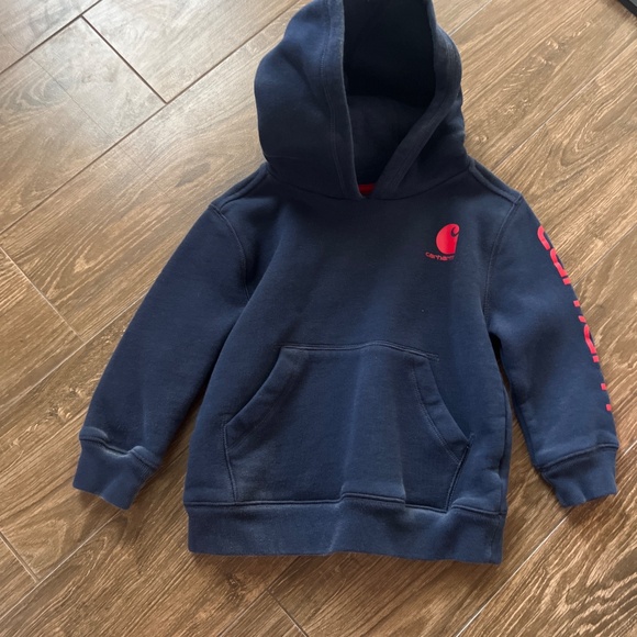 Carhartt navy blue hoodie - Picture 2 of 2